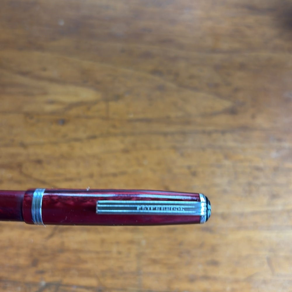 Vintage Esterbrook made in USA marked ruby red celluloid mechanical pencil - Picture 5 of 8